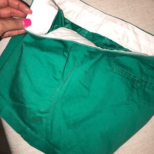 Dressy turquoise shorts